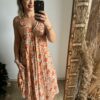 Vestido Olivia com Regulagem na Alça e Bolso Estampada - Image 2