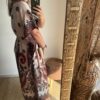 Vestido Kaftan Roma longa moda Boho Hippie plus size - Image 13