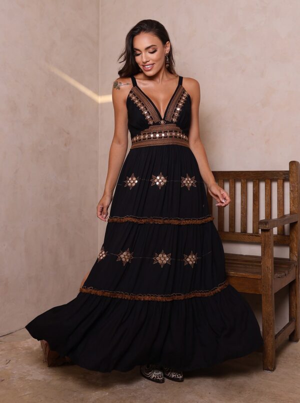 Vestido Longo Boho