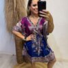 Kaftan Indiana Curta Arabesco - Image 8