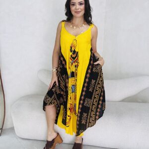 Vestido Trapézio Horizonte em Viscose