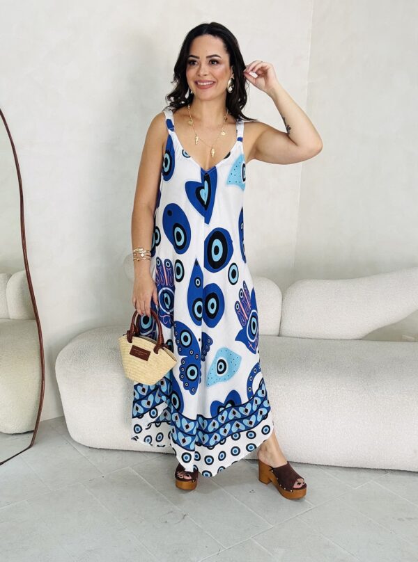 Vestido Trapézio em Viscose - Image 10